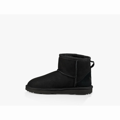 Botas UGG Classic II Mini Criança Pretas | PT-DGFOV